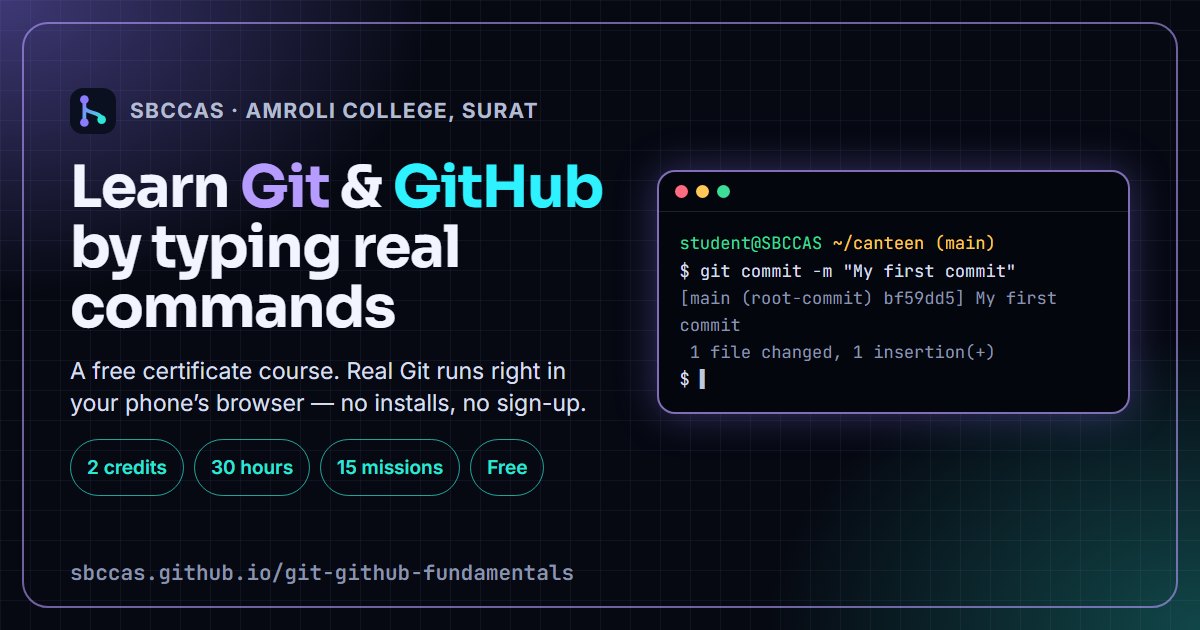 Missions · Git & GitHub Fundamentals
